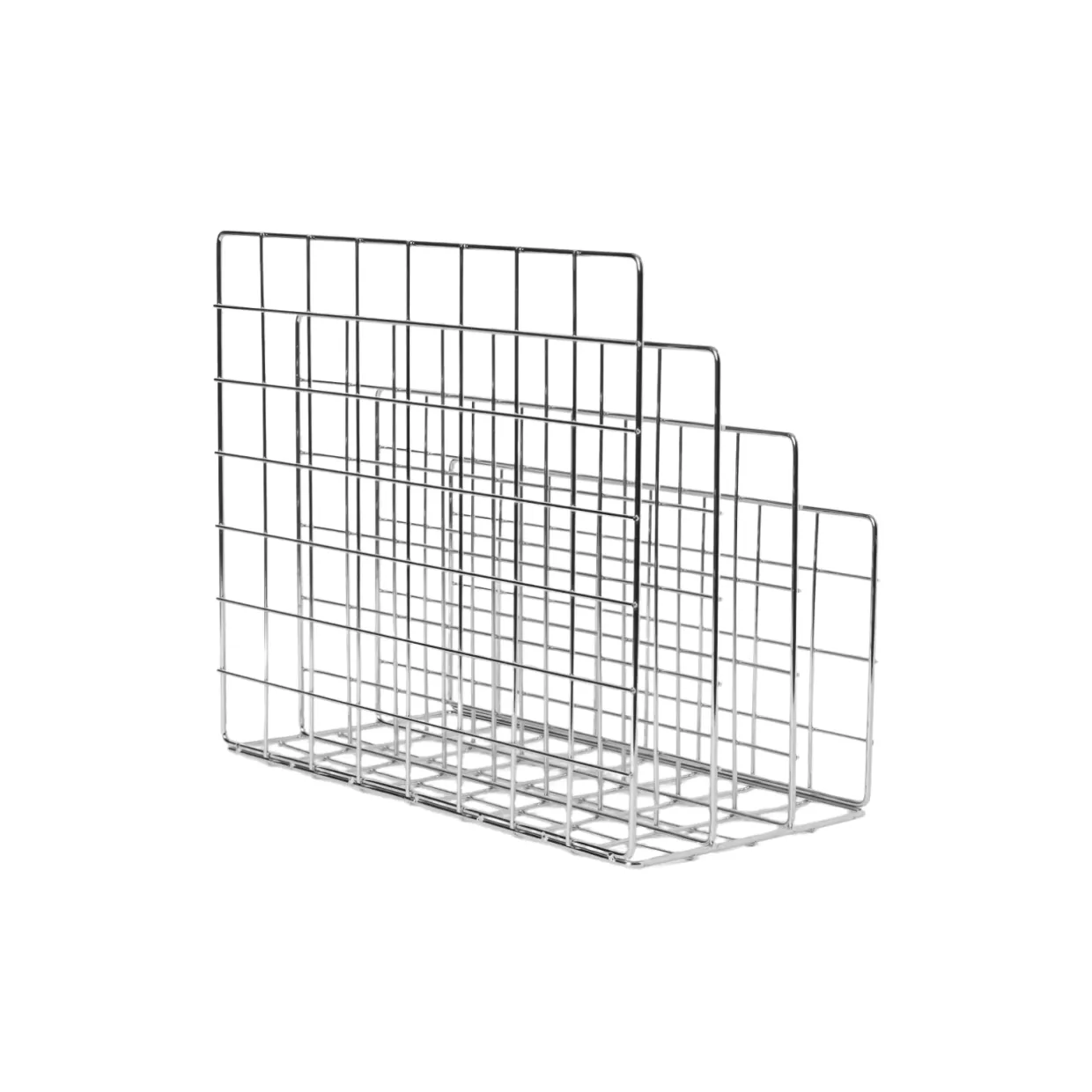 Tidningsställ Koster 37x18x32 cm Krom