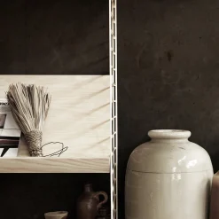 Tidskriftshylla Trä 58x30 ask