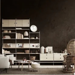 Tidskriftshylla Trä 78x30 ask