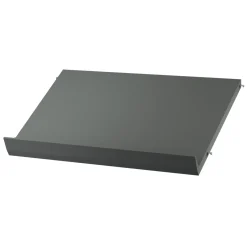 Tidskriftshylla trä 58x30 Mörkgrå