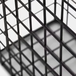 Tidskriftssamlare Koster 27x10x31 cm Svart