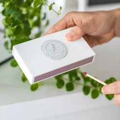 Tändstickor vit solstickan