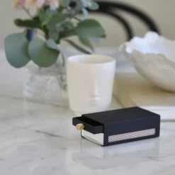 Tändsticksfodral Three Star Svart