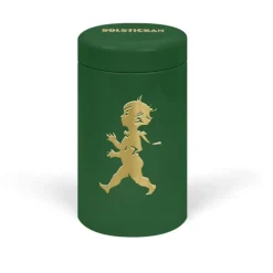 Tändsticksrör Solstickan Grön /Guld