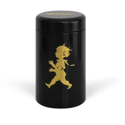 Tändsticksrör Solstickan Svart/guld