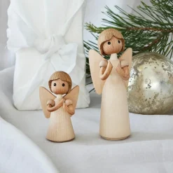 Träfigur Aura Angel 9cm