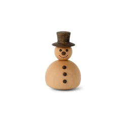 Träfigur Snowman 9,4cm