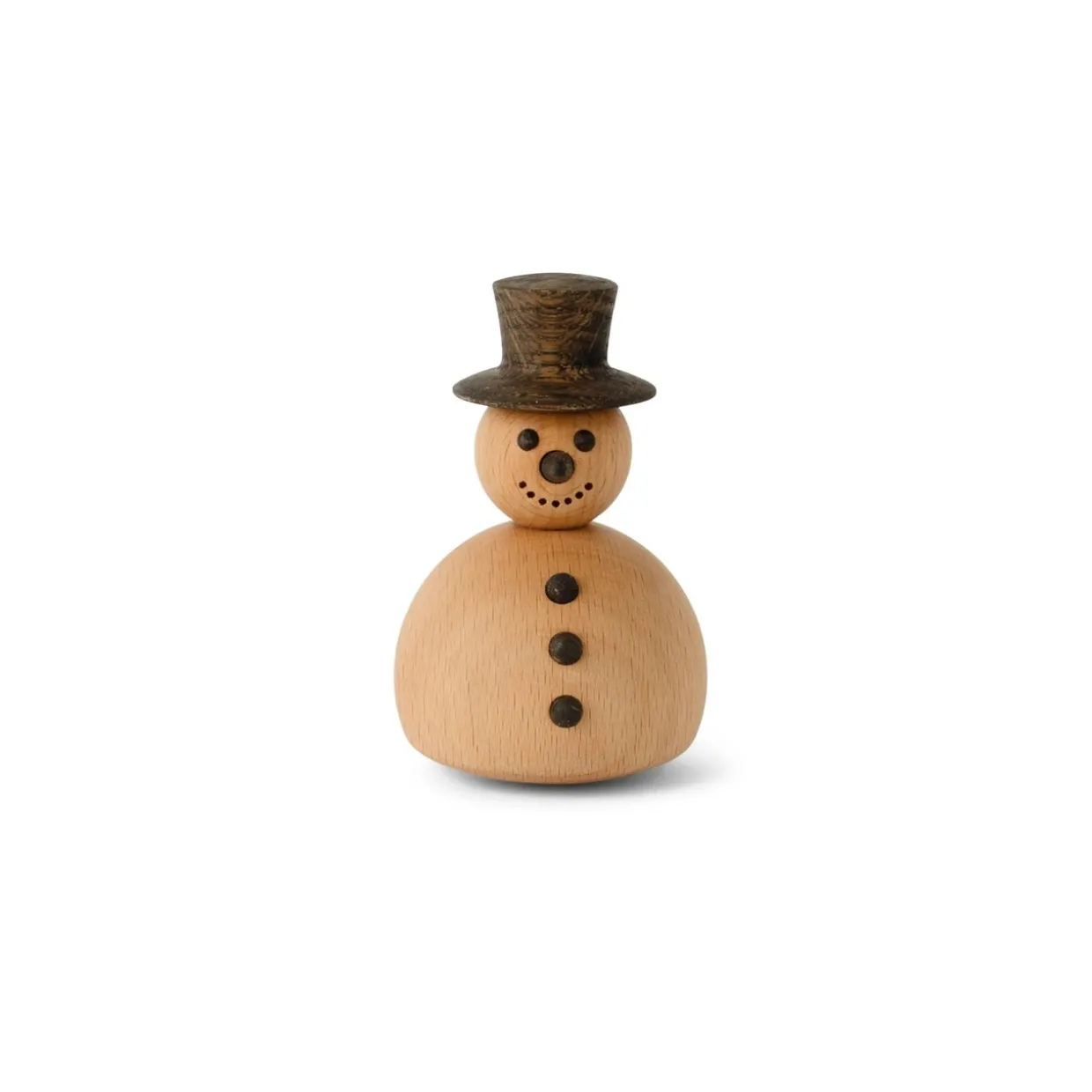 Träfigur Snowman 9,4cm