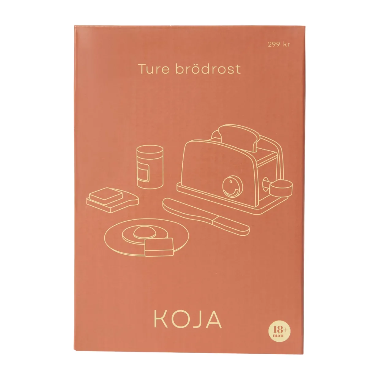 Ture Brödrost Beige