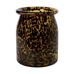 Vas Aida 27 cm Leo amber