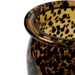 Vas Aida 27 cm Leo amber