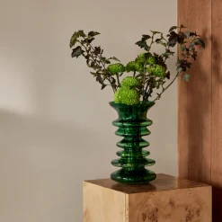 Vas Alba 30 cm grön