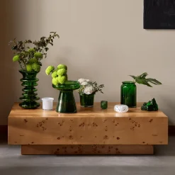 Vas Alba 30 cm grön