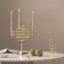 Vas Stoff Nagel Mässing