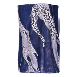 Vas Swirly 18,5 cm Blå