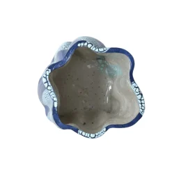 Vas Swirly 18,5 cm Blå