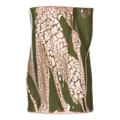 Vas Swirly 18,5 cm Grön