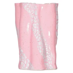 Vas Swirly 18,5 cm Rosa