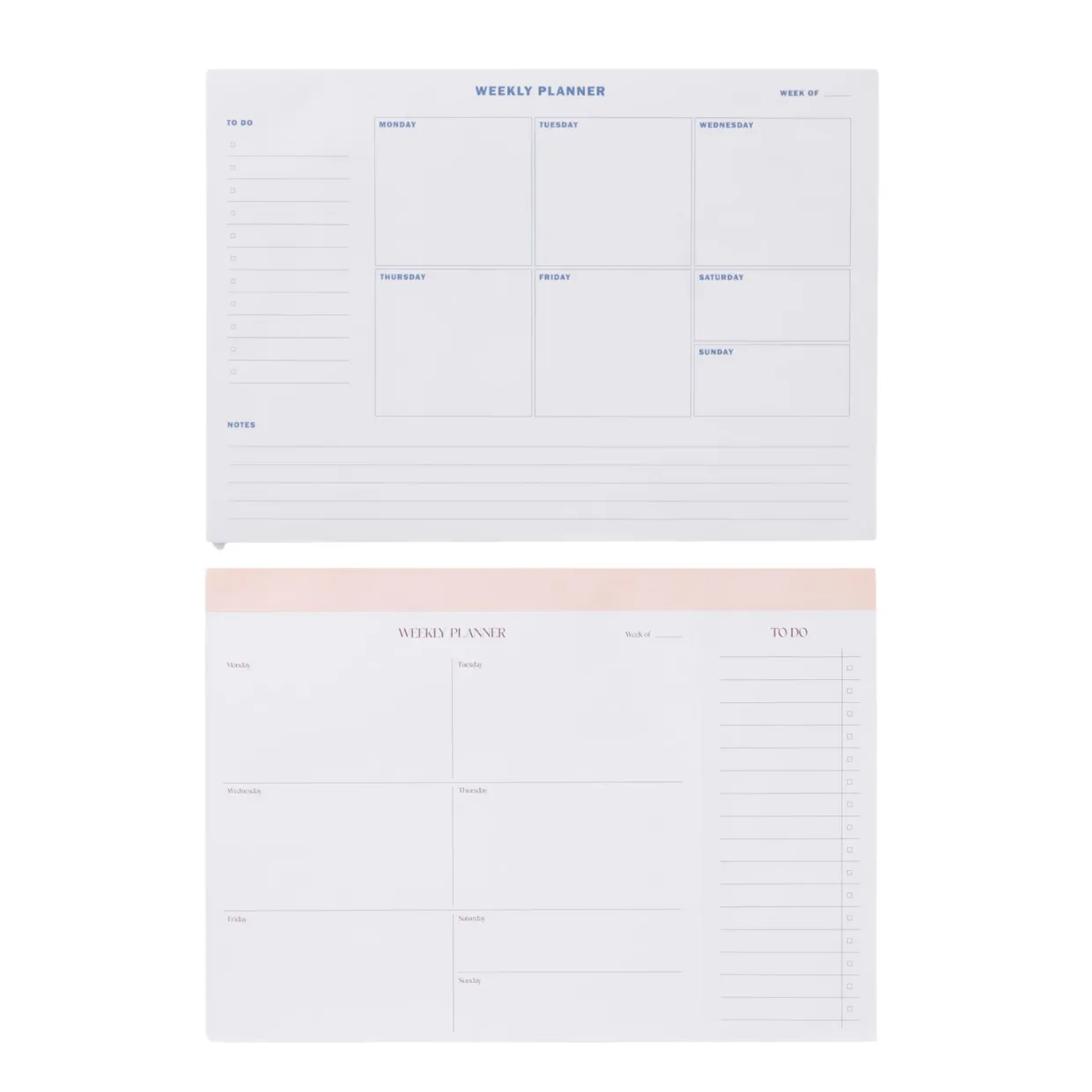 Veckoplanerare KIT Ljusrosa