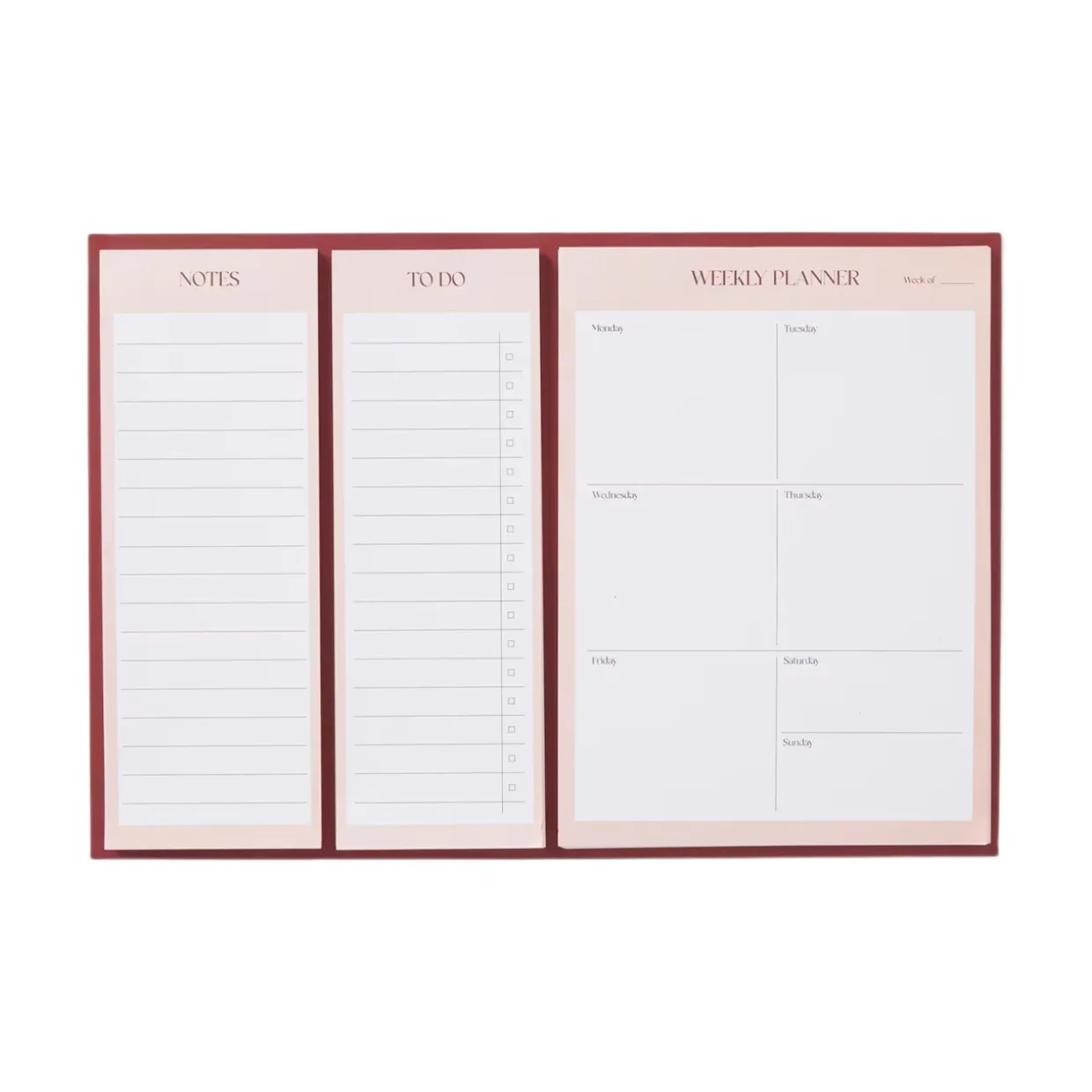 Veckoplanerare set KIT