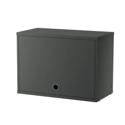 Överskåp 58x42x30 Mörkgrå