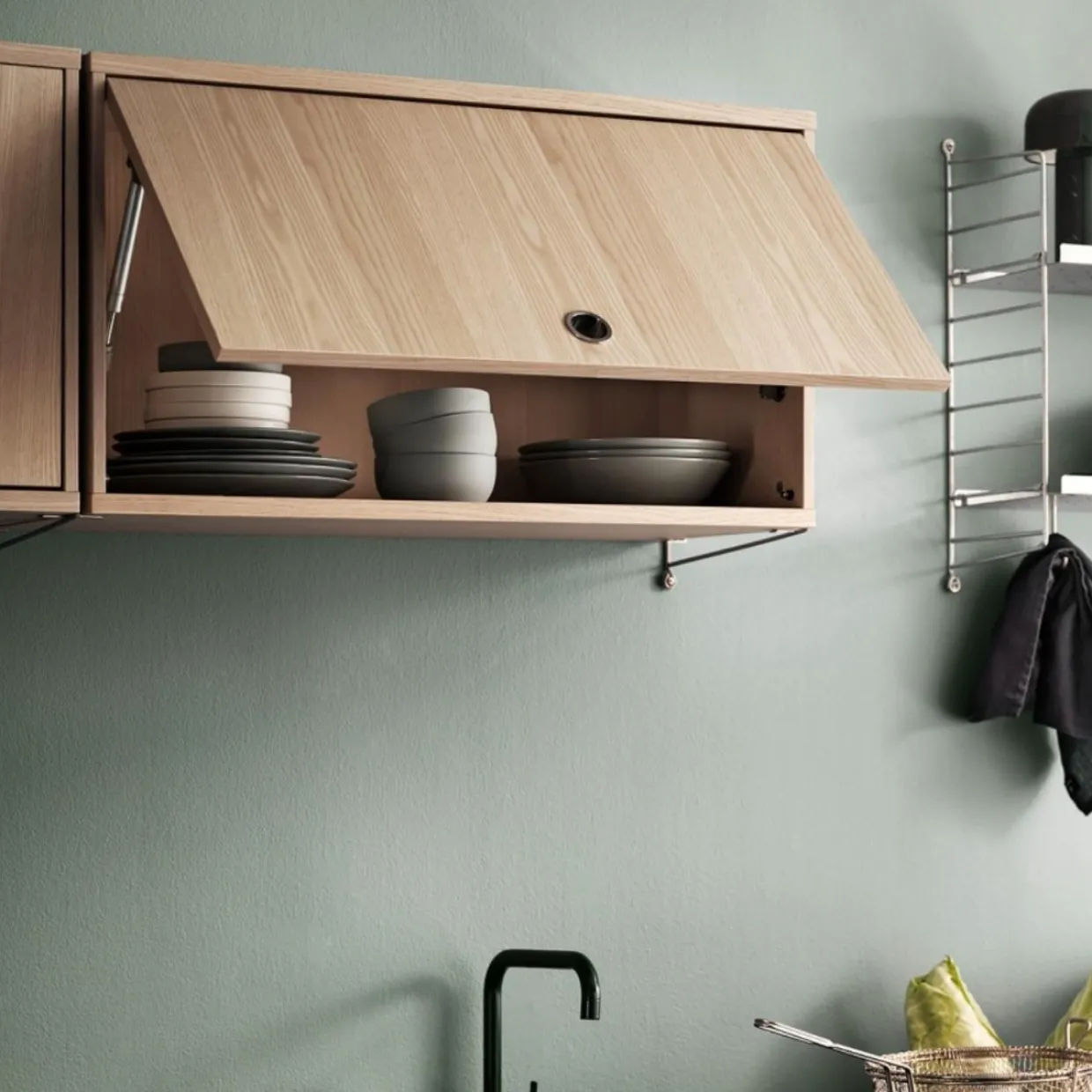 Överskåp 78x30x42cm Ask