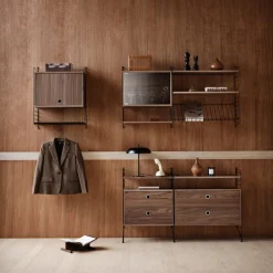 Överskåp 58x42x30cm Valnöt