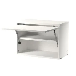 Överskåp 58x42x30cm Vit