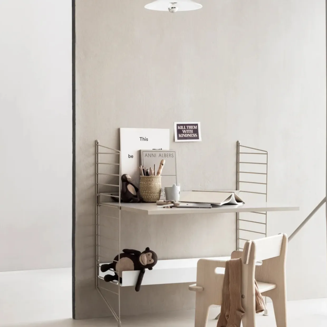 Väggavel 75x20 1-p beige