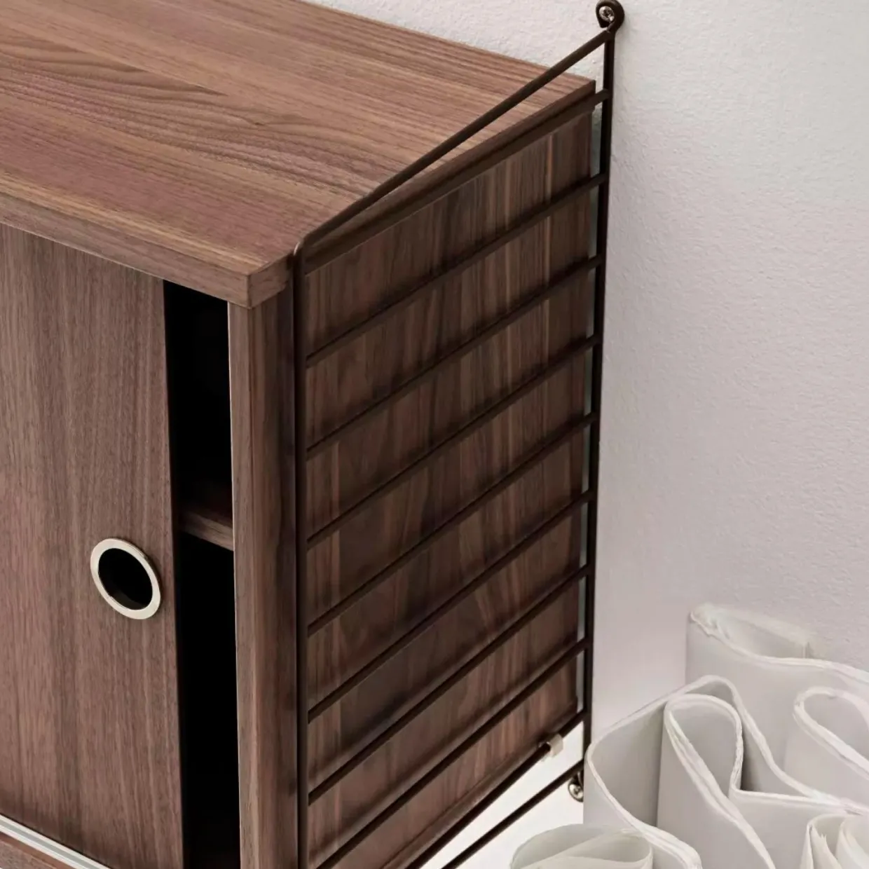 Väggavel 50x30 1-p beige