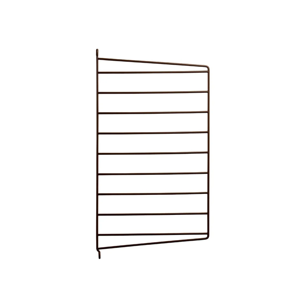 Väggavel 50x30 1-p brun