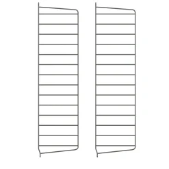 Väggavel 75x20 2-p Mörkgrå