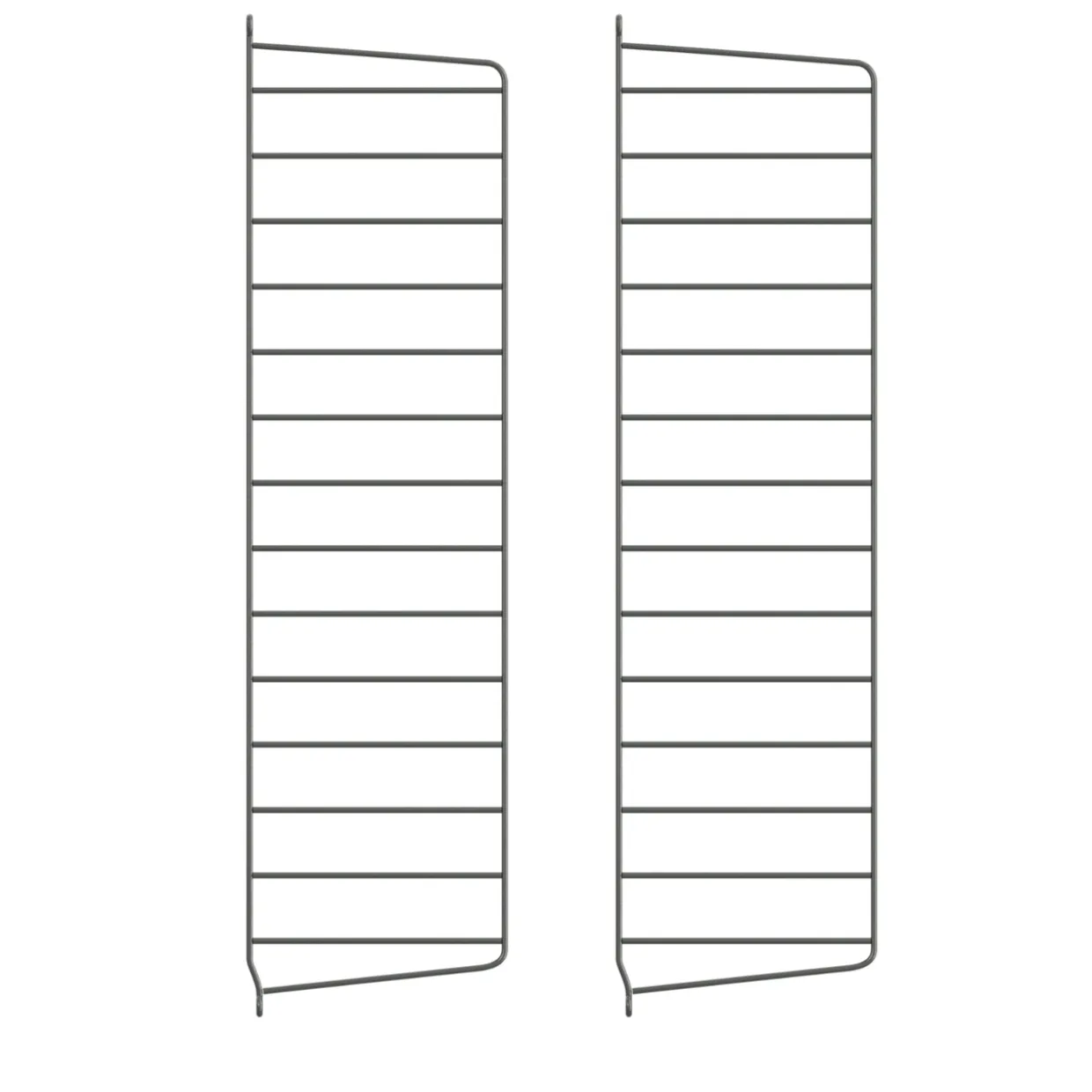 Väggavel 75x20 2-p Mörkgrå