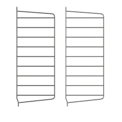 Väggavel 50x20 2-p Mörkgrå