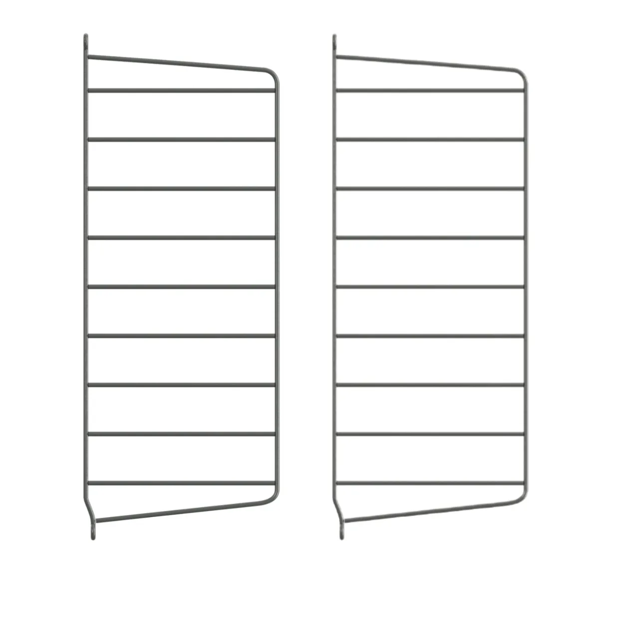 Väggavel 50x20 2-p Mörkgrå