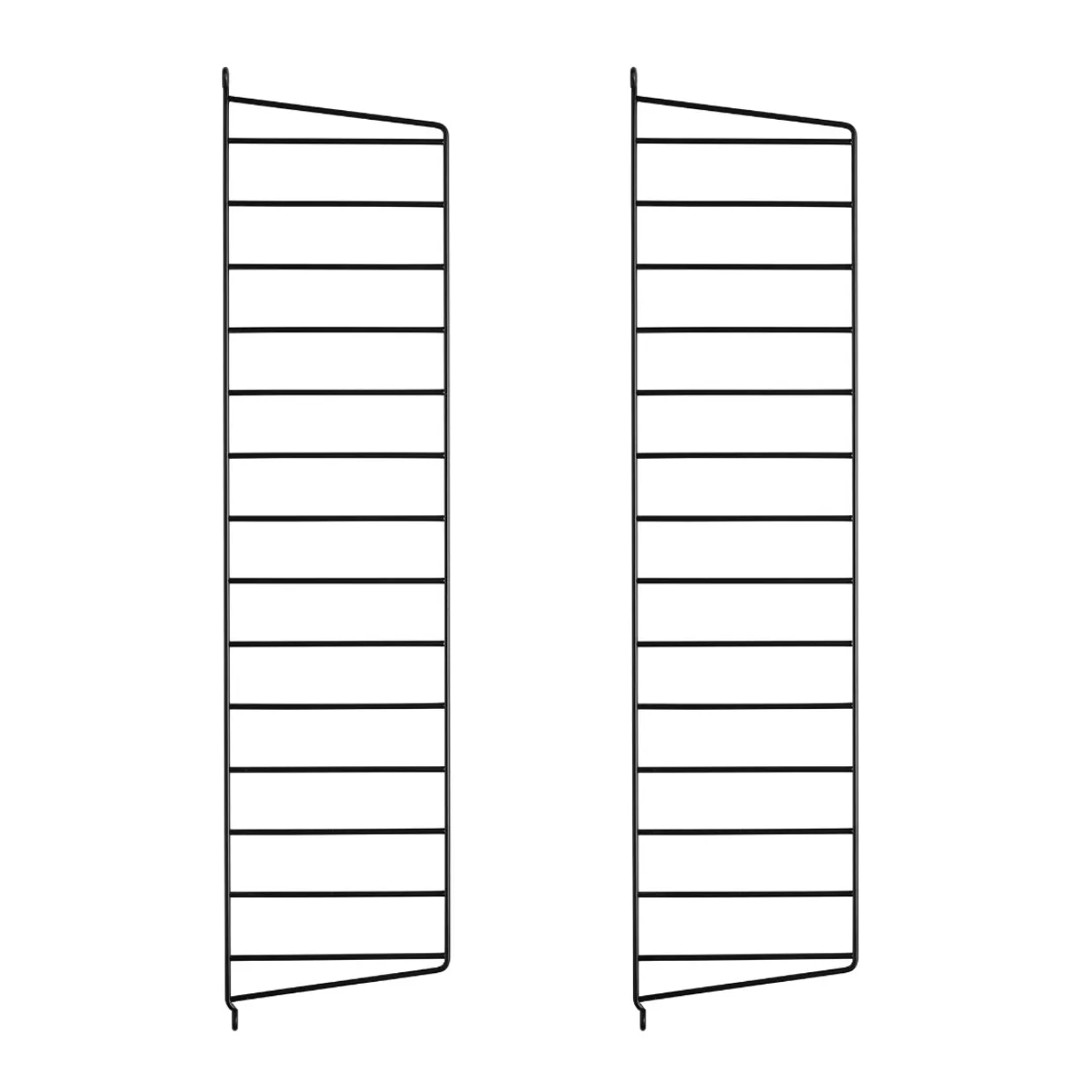 Väggavel 75x20 2-p svart