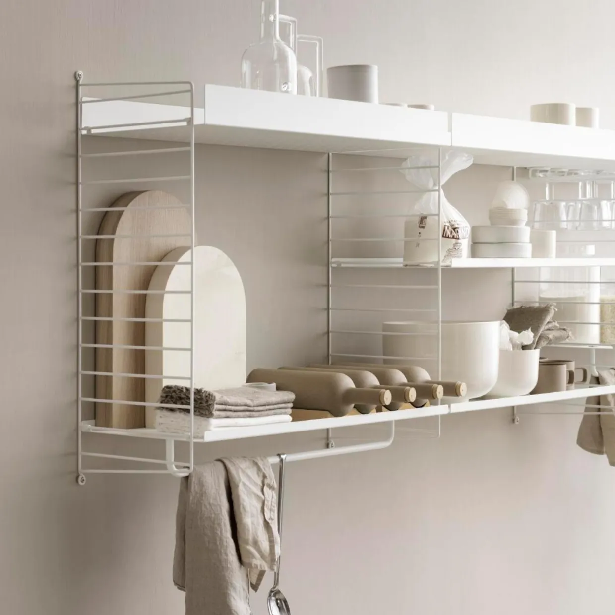 Väggavel 75x30 1-p svart