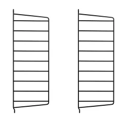 Väggavel 50x20 2-p svart