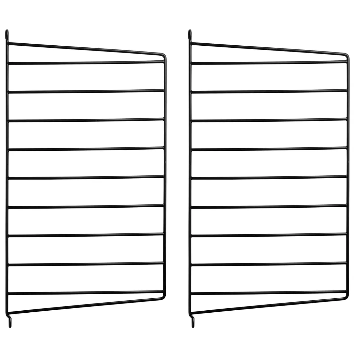 Väggavel 50x30 2-p svart