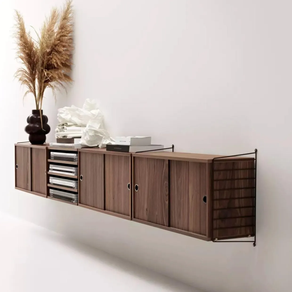 Väggavel 50x30 2-p svart