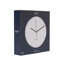 Väggklocka Mano 25 cm Krom