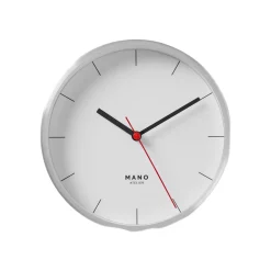 Väggklocka Mano 15 cm Krom