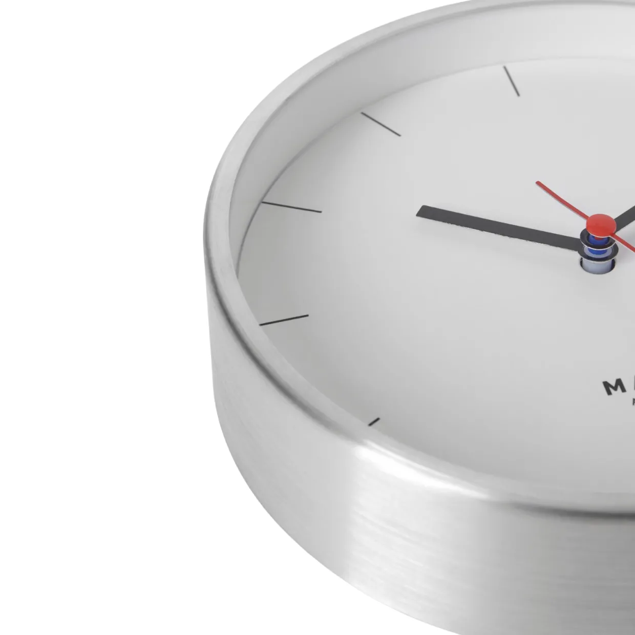 Väggklocka Mano 15 cm Krom