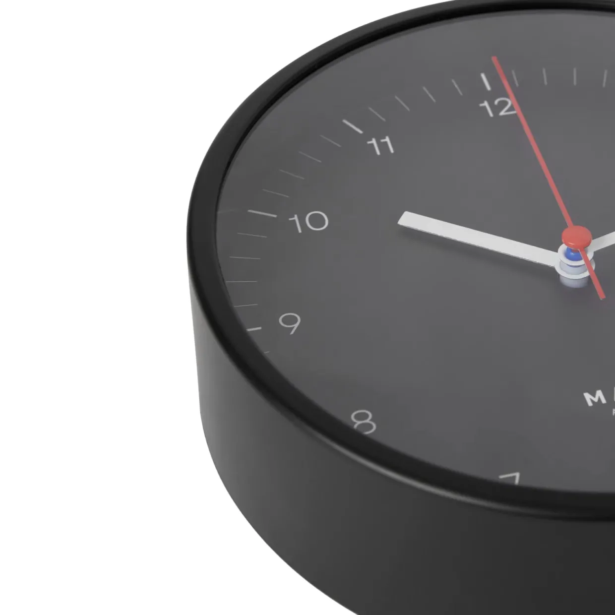 Väggklocka Mano 15 cm Svart