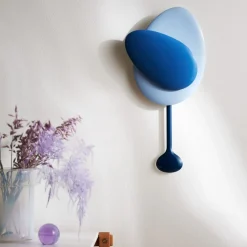 Väggklocka Mellow Blå