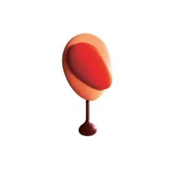 Väggklocka Mellow Röd