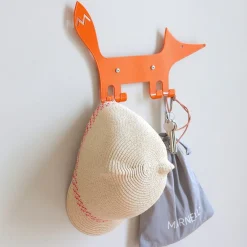 Väggkrok Räv Orange