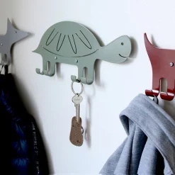 Väggkrok Sköldpadda Grön