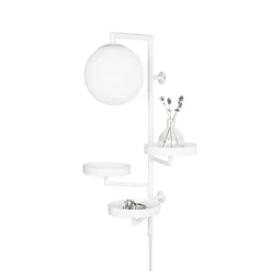 Vägglampa Astoria vit