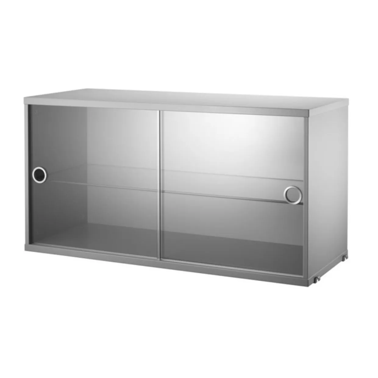 Vitrinskåp 78x30x42 målad